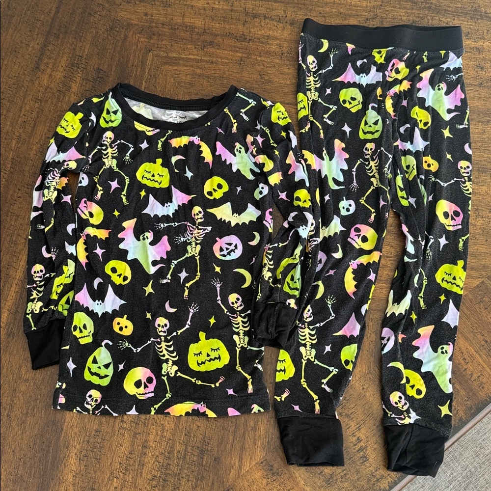 Little Sleepies PJ Set Halloween 3T